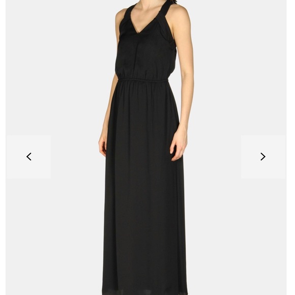 Armani Exchange Black maxi dress - 0 - Picture 1 of 7